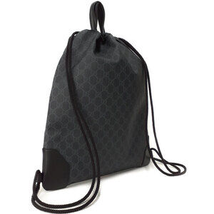 Gucci Line Drawstring Backpack Supreme Sherry GG